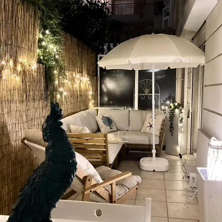 Le Jardin Des Muses - Giotto - Agreable 2p Calme Et Climatise Avec Grande Terrasse Plein Centre Proche Mer Mae-1331 Apartament